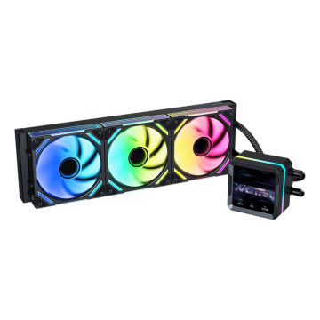 Система жидкостного охлаждения для процессора XASTRA Octant LS360 ARGB BK LCD Black (LS360-BKAFXX-GL)