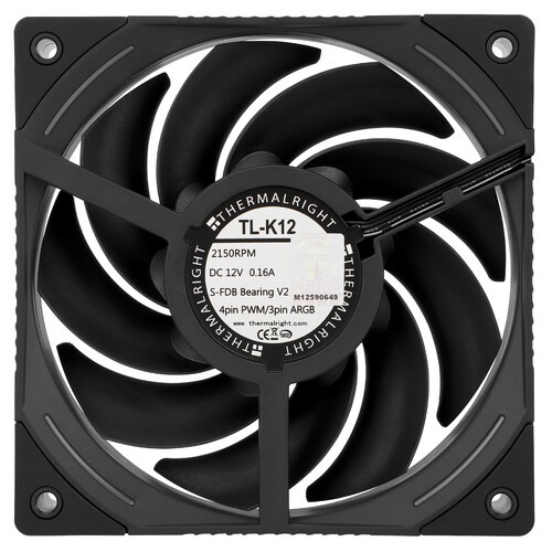 Вентилятор для корпуса Thermalright TL-K12 ARGB (TRTLK12)