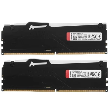 Оперативная память 32 Gb 6000 MHz Kingston FURY Beast RGB Black (KF560C30BBEAK2-32)
