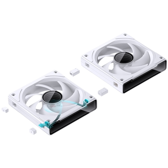 Комплект вентиляторов для корпуса JONSBO ZK-120W (3 in 1) ARGB LED White