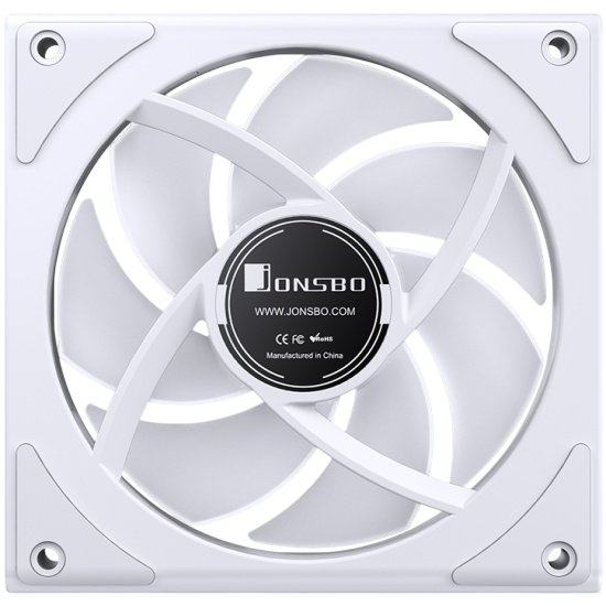 Комплект вентиляторов для корпуса JONSBO ZK-120W (3 in 1) ARGB LED White