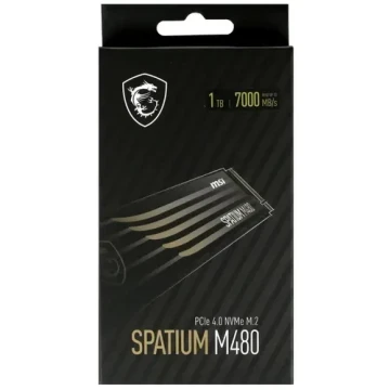 Твердотельный накопитель MSI 1000 Gb SPATIUM M480