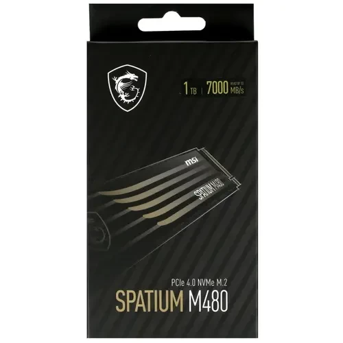 Твердотельный накопитель MSI 1000 Gb SPATIUM M480