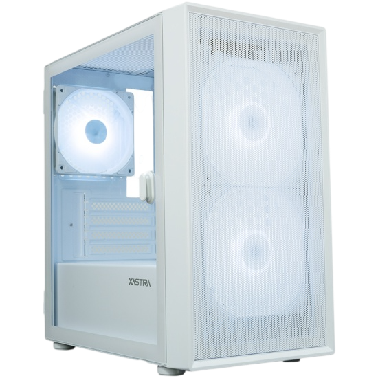 Компьютерный корпус XASTRA A305M 3ARGB TG White (A305M-2FC14A-1FC12A-D-WH)