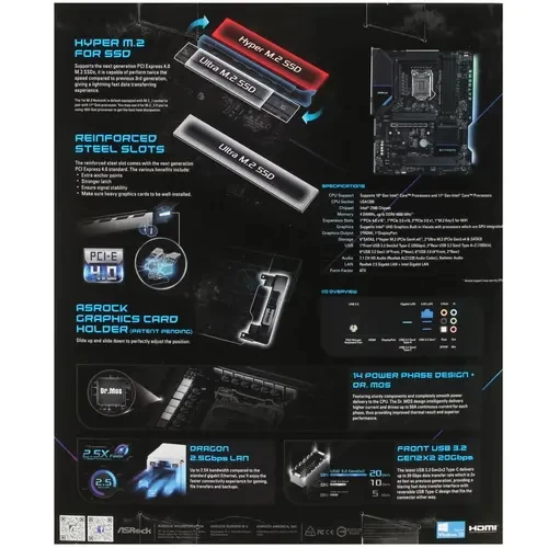 Материнская плата ASRock Z590 EXTREME bp