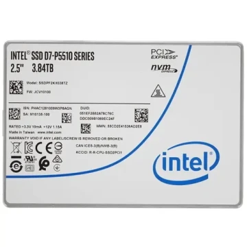 Твердотельный накопитель Intel 3840 Gb U.2 DC D7-P5510 (SSDPF2KX038TZ01)