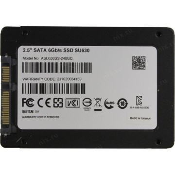 Твердотельный накопитель ADATA XPG 240 Gb ULTIMATE SU630 (ASU630SS-240GQ-R)