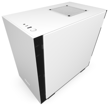 Компьютерный корпус NZXT H210 White/Black CA-H210B-W1