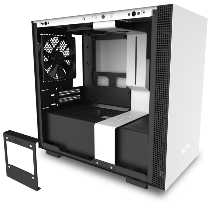 Компьютерный корпус NZXT H210 White/Black CA-H210B-W1