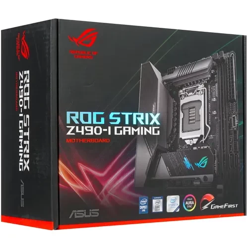 Материнская плата ASUS ROG STRIX Z490-I GAMING 90MB13A0-M0EAY0