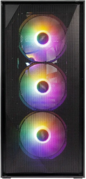 Компьютерный корпус 1STPLAYER DK D6 LED Black (D6-BK-4F1)
