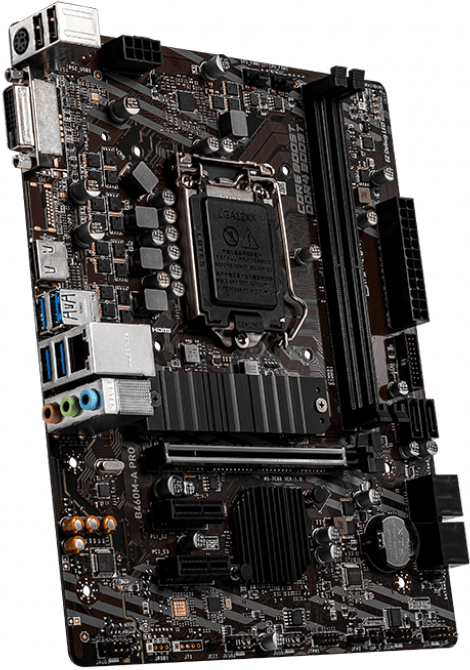 Материнская плата MSI B460M-A PRO