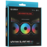 Вентилятор для корпуса Lian Li UNI FAN SL-INF 140 Reverse ARGB Black (G99.14RSLIN1B.R0)