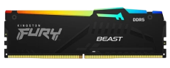 Оперативная память 64 Gb 6000 MHz Kingston FURY Beast RGB Black (KF560C30BBEAK2-64)