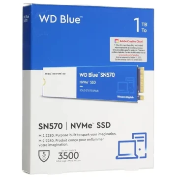 Твердотельный накопитель Western Digital 1000 Gb SN570 WDS100T3B0C