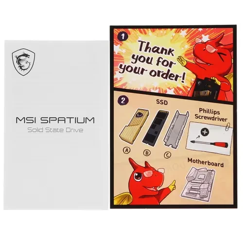 Твердотельный накопитель MSI 2000 Gb SPATIUM M480 HS S78-440Q100-P83