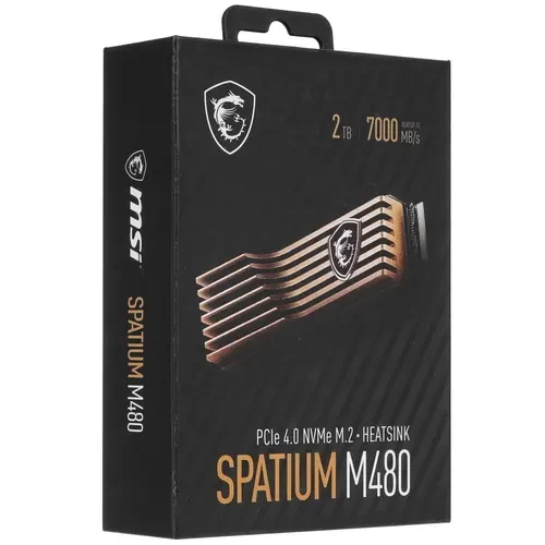 Твердотельный накопитель MSI 2000 Gb SPATIUM M480 HS S78-440Q100-P83