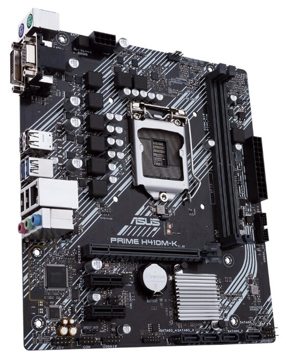 Материнская плата ASUS PRIME H410M-K