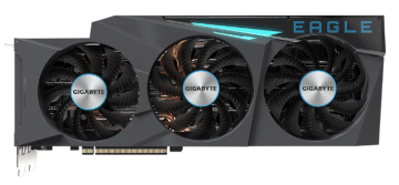 Видеокарта GIGABYTE (GV-N3080EAGLE OC-10GD) GeForce RTX 3080 1755MHz PCI-E 4.0 10240MB 19000MHz 320 bit 2xHDMI 3xDisplayPort HDCP EAGLE OC