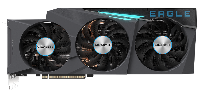 Видеокарта GIGABYTE (GV-N3080EAGLE OC-10GD) GeForce RTX 3080 1755MHz PCI-E 4.0 10240MB 19000MHz 320 bit 2xHDMI 3xDisplayPort HDCP EAGLE OC