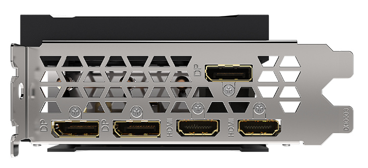 Видеокарта GIGABYTE (GV-N3080EAGLE OC-10GD) GeForce RTX 3080 1755MHz PCI-E 4.0 10240MB 19000MHz 320 bit 2xHDMI 3xDisplayPort HDCP EAGLE OC