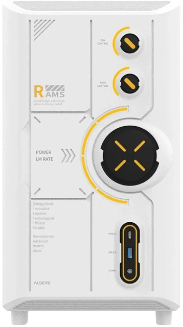 Компьютерный корпус ALSEYE RAMS 2.0 240-W White (AS.07.0214)