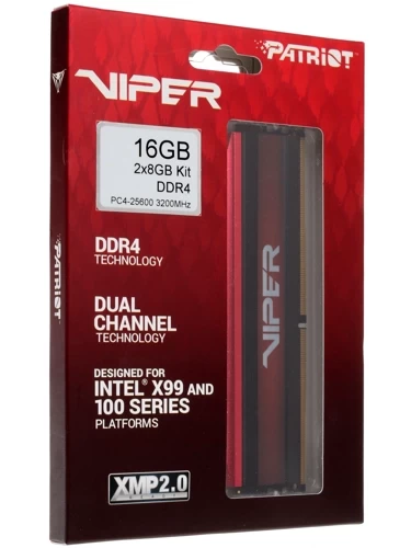 Оперативная память 16 Gb 3200 MHz Patriot DDR4 (PV416G320C6K)