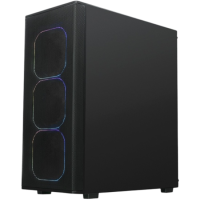 Компьютерный корпус XASTRA A300M 4ARGB-C6 TG Black (A300M-4FG12A-C6)