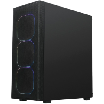 Компьютерный корпус XASTRA A300M 4ARGB-C6 TG Black (A300M-4FG12A-C6)