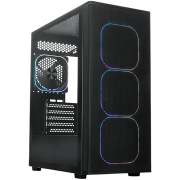Компьютерный корпус XASTRA A300M 4ARGB-C6 TG Black (A300M-4FG12A-C6)