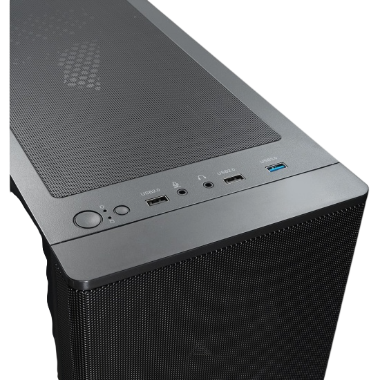 Компьютерный корпус XASTRA A300M 4ARGB-C6 TG Black (A300M-4FG12A-C6)