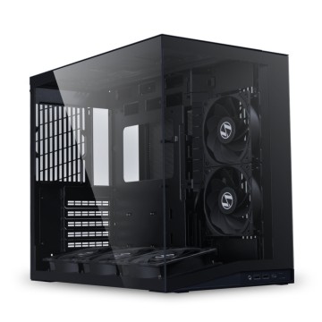 Компьютерный корпус Lian Li O11 Dynamic Mini V2 Flow TG Black (G99.O11DMIV2FX.R0)