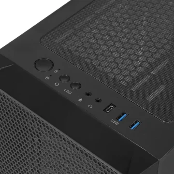 ΠΠΎΠΌΠΏΡΡΡΠ΅ΡΠ½ΡΠΉ ΠΊΠΎΡΠΏΡΡ RAIJINTEK SILENOS MS Coating Black 0R20B00204