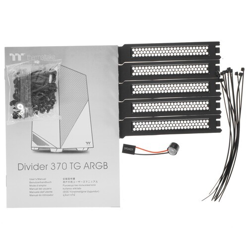 Компьютерный корпус Thermaltake DIVIDER 370 TG ARGB Black CA-1S4-00M1WN-00