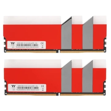 Оперативная память 16 Gb 3600 MHz Thermaltake TOUGHRAM RGB Racing Red (RG25D408GX2-3600C18A)