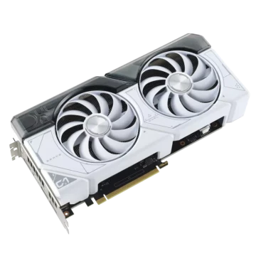 Видеокарта ASUS (DUAL-RTX4070-O12G-WHITE) GeForce RTX 4070 12GB DUAL OC WHITE 90YV0IZ4-M0NA00