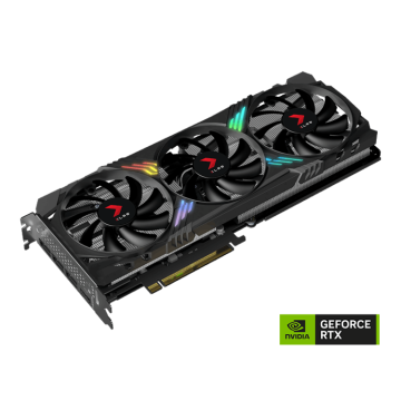 Видеокарта PNY (VCG4060T8TFXXPB1) GeForce RTX 4060 Ti 8GB XLR8 GAMING VERTO EPIC-X 3FAN DLSS 3 RGB