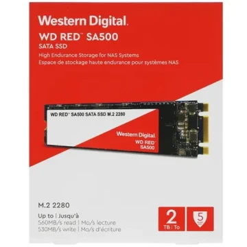 Твердотельный накопитель Western Digital 2000 Gb Red WDS200T1R0B