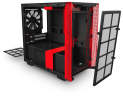 Компьютерный корпус NZXT H210 Black/Red CA-H210B-BR