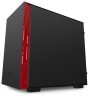 Компьютерный корпус NZXT H210 Black/Red CA-H210B-BR