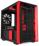 Компьютерный корпус NZXT H210 Black/Red CA-H210B-BR