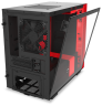 Компьютерный корпус NZXT H210 Black/Red CA-H210B-BR