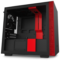 Компьютерный корпус NZXT H210 Black/Red CA-H210B-BR