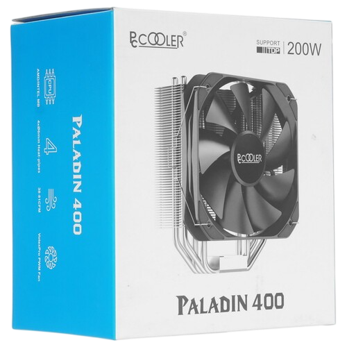 Кулер для процессора PCCooler GI-Paladin 400 ARGB ARGB PWM