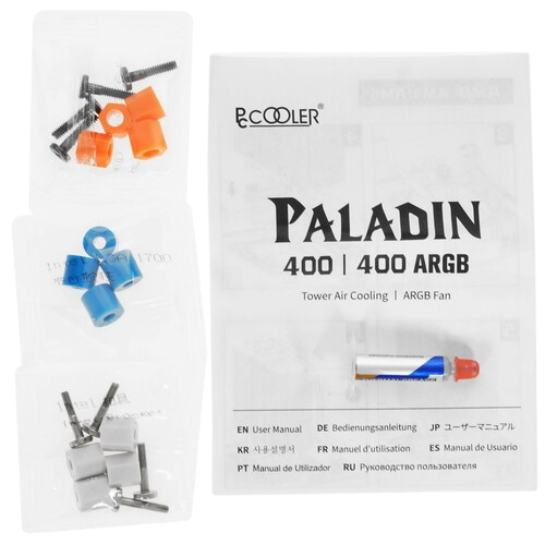 Кулер для процессора PCCooler GI-Paladin 400 ARGB ARGB PWM