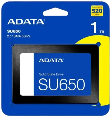 Твердотельный накопитель ADATA XPG 1000 Gb ULTIMATE SU650 (ASU650SS-1TT-R)
