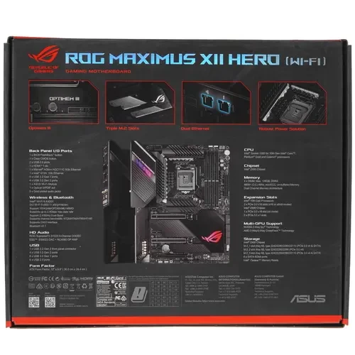Материнская плата ASUS ROG MAXIMUS XII HERO WI-FI