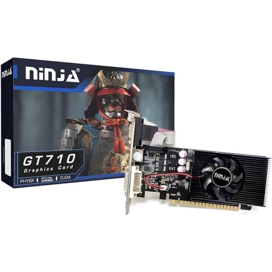 Видеокарта Sinotex Ninja (NF71NP023F) GeForce GT 710 2GB CRT PCIE