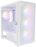 Компьютерный корпус 1STPLAYER DK D6 White (D6-WH-4F1-W)