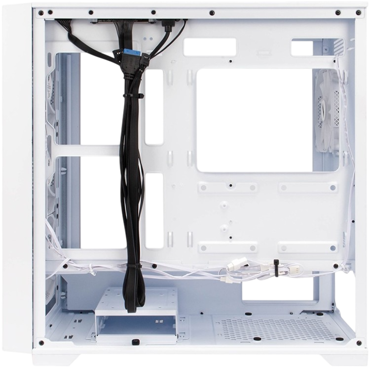 Компьютерный корпус 1STPLAYER DK D6 White (D6-WH-4F1-W)